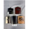 Image 1 : Lot of 5 Flasks