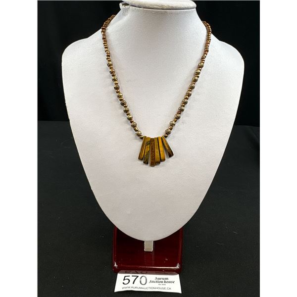 Brown Tigereye Necklace