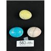 Image 1 : 3 Genuine Marble Eggs
