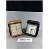 Image 1 : 2 Alarm Clocks, Westclox + Bulova