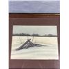Image 2 : Framed Picture "Broken Boundary" by James Bessey