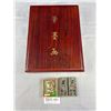 Image 1 : Very Nice Asian Wooden Box With Contents