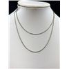 Image 2 : Stamped 925 Antique Silver Chain Long!