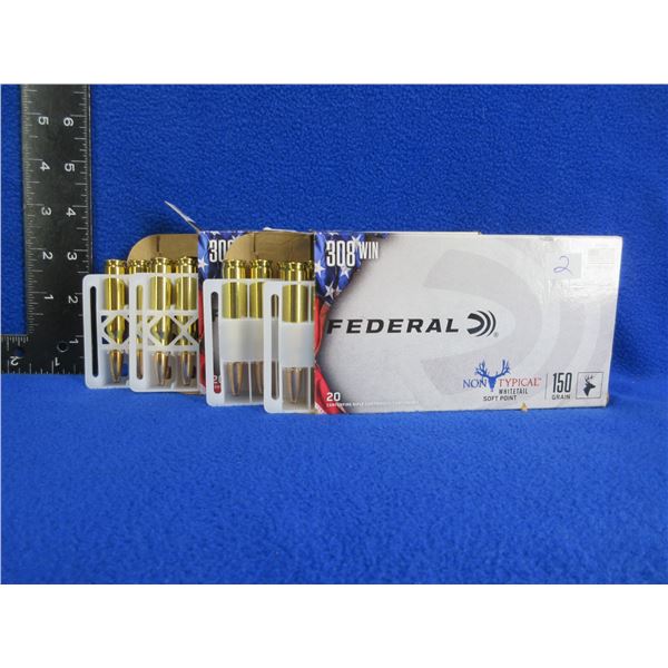 308 Win. 150gr SP Federal Cartridges (Pick Up or Ship by UPS Only)