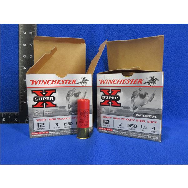 12 Ga. 3" 4 Shot HV Steel Winchester (Pick Up or Ship by UPS Only)