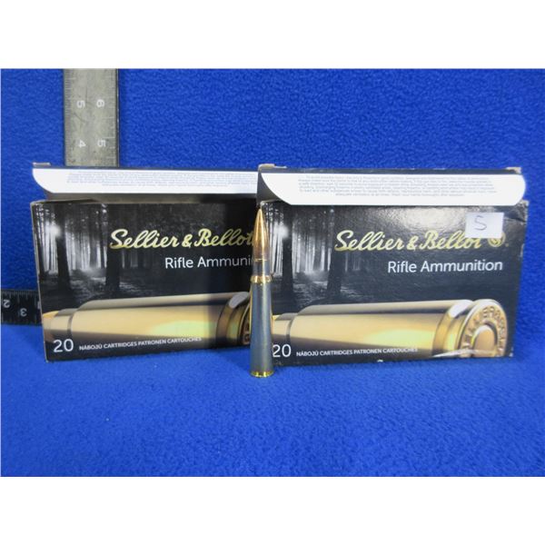 8X57 JS 196gr FMJ Sellier & Bellot (Pick Up or Ship by UPS Only)