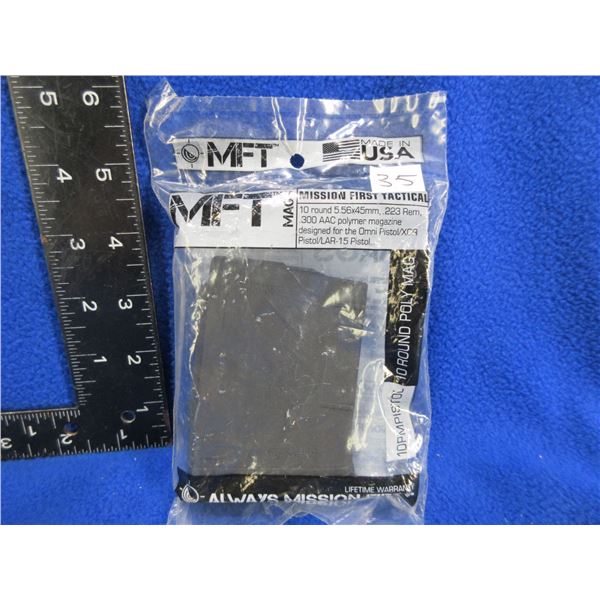 NEW - MFT 5.56X45/223 Rem/300 AAC 10 Round Magazine