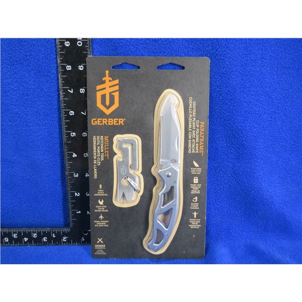 NEW - Gerber Paraframe Clip Folding Knife