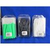 Image 1 : NEW - 3 Packages of Fletches - Green 100, Black 88, White 94