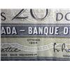 Image 2 : 1954 Canadian 20 Dollar Bill