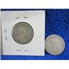 Image 4 : 2 Canadian 25 Cent Coins - .925 Silver - 1910, 1918