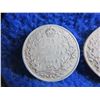 Image 2 : 2 Canadian 25 Cent Coins - .925 Silver - 1918, 1919