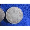 Image 3 : 2 Canadian 25 Cent Coins - .925 Silver - 1918, 1919