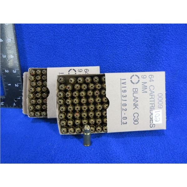 9MM Blank C30 Cartridges (Pick Up or Ship by UPS Only)