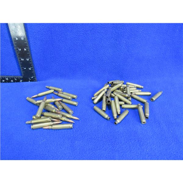 223 Rem. Reloads - Bag of 19 + 31 Brass (Pick Up or Ship by UPS Only)