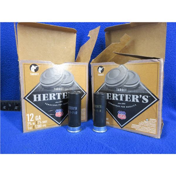 12 Ga. 2 3/4" Herter's Shotshells (Pick Up or Ship by UPS Only)