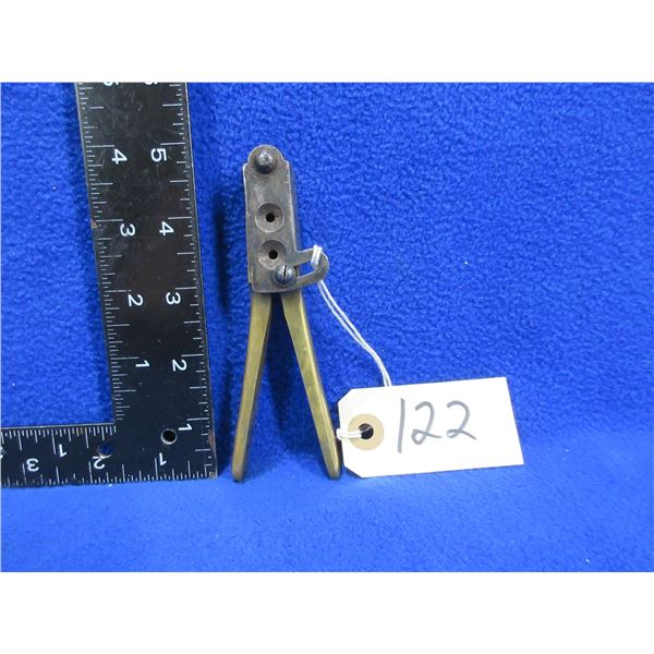 36 Cal. Brass Double Cavity Bullet & Round Ball Mold