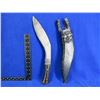 Image 1 : Kukri Knife with Sheath - 12" Blade, 16 1/2" Total Length