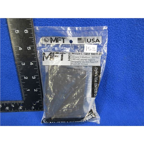 NEW - MFT 5.56X45/223 Rem/300 AAC 10 Round Magazine