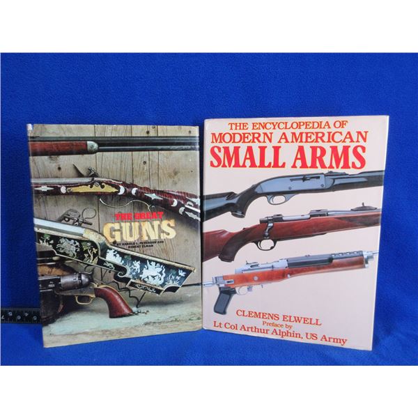 2 Books - The Great Guns, Modern American Small Arms