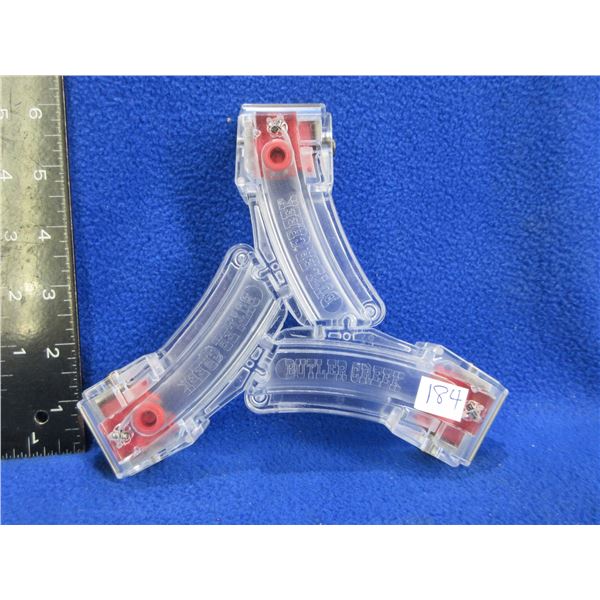 3 - 22 LR Butler Creek Ruger 10/22 Star3Clip Interlocking Magazines