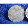 Image 2 : 2 Canadian 25 Cent Coins - 1919 (.925 Silver), 1936 (.800 Silver)