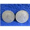 Image 4 : 2 Canadian 25 Cent Coins - 1919 (.925 Silver), 1936 (.800 Silver)