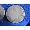Image 3 : 2 Canadian 25 Cent Coins - .925 Silver - 1912, 1914