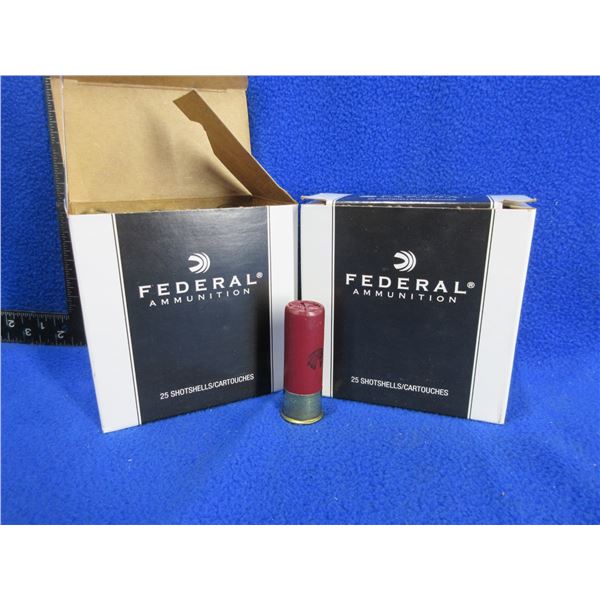 12 Ga. 2 3/4" 00 Buck Federal Shotshells (Pick Up or Ship by UPS Only)