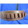 Image 3 : Levy's 12 Gauge Leather Shotshell Belt - S47, Medium - Appears New