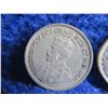 Image 5 : 2 Canadian 25 Cent Coins - .800 Silver - 1929, 1932