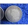 Image 6 : 2 Canadian 25 Cent Coins - .925 Silver - 1912, 1916