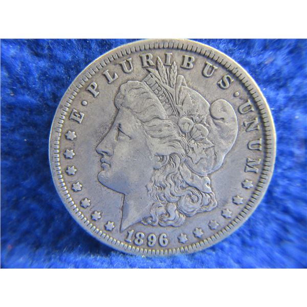 1896 USA One Dollar "Morgan Dollar" - .900 Silver