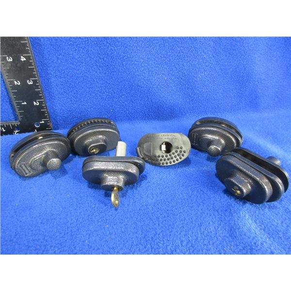 5 Trigger Locks - All 5 Keyed Alike - 1 Key Only - Lot 273 & 274 Same Key