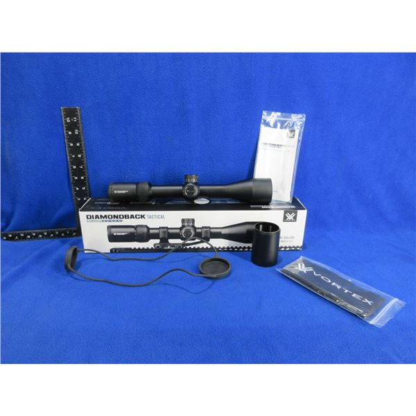 Vortex Diamondback Tactical 6-24x50 Scope - Appears Clear