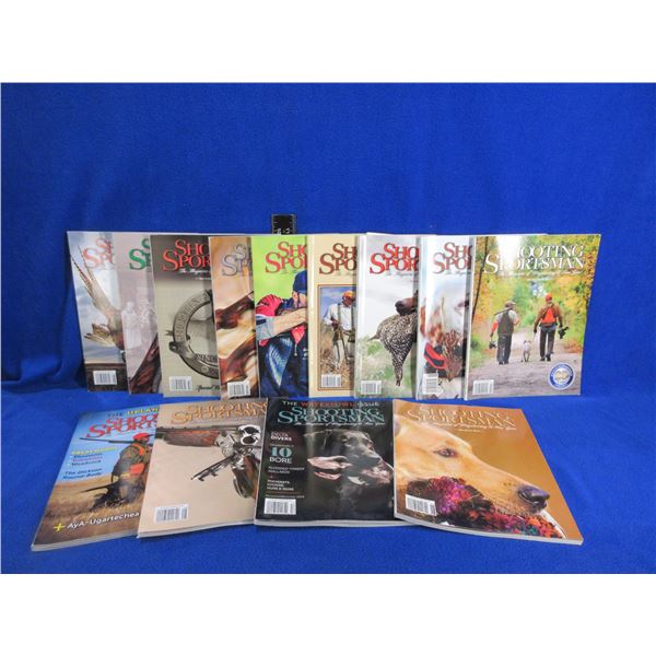 13 Shooting Sportsman Magazines - 2010 - 2015