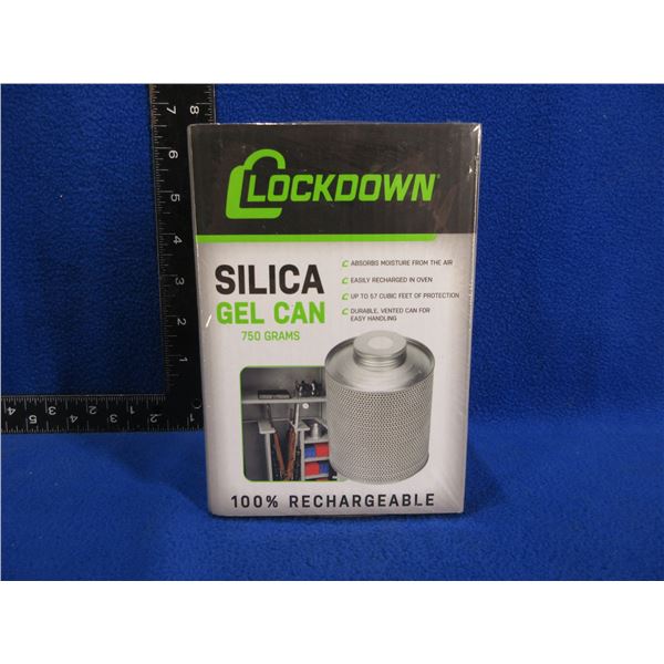 NEW - Lockdown Silica Gel Can - 750 Grams