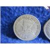 Image 5 : 2 Canadian 25 Cent Coins - .925 Silver - 1917, 1919