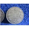 Image 3 : 2 Canadian 25 Cent Coins - .800 Silver - 1920, 1931
