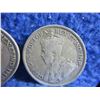 Image 6 : 2 Canadian 25 Cent Coins - .800 Silver - 1920, 1931