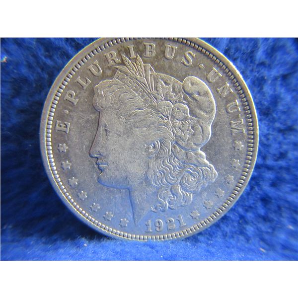 1921 USA One Dollar "Morgan Dollar" - .900 Silver