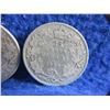 Image 3 : 2 Canadian 25 Cent Coins - .925 Silver - 1918, 1919