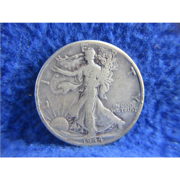 1944 USA "Walking Liberty Half Dollar" - .900 Silver