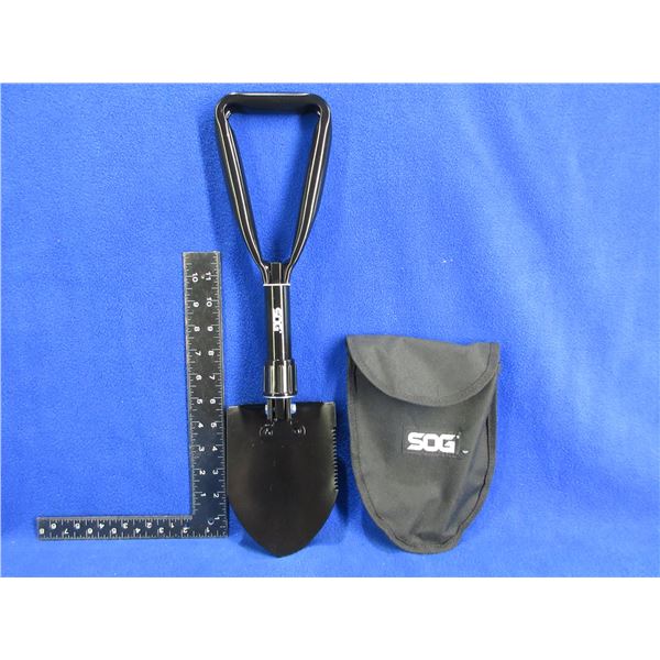 NEW - SOG Entrenching Tool Folding Shovel with Pick & Carry Pouch