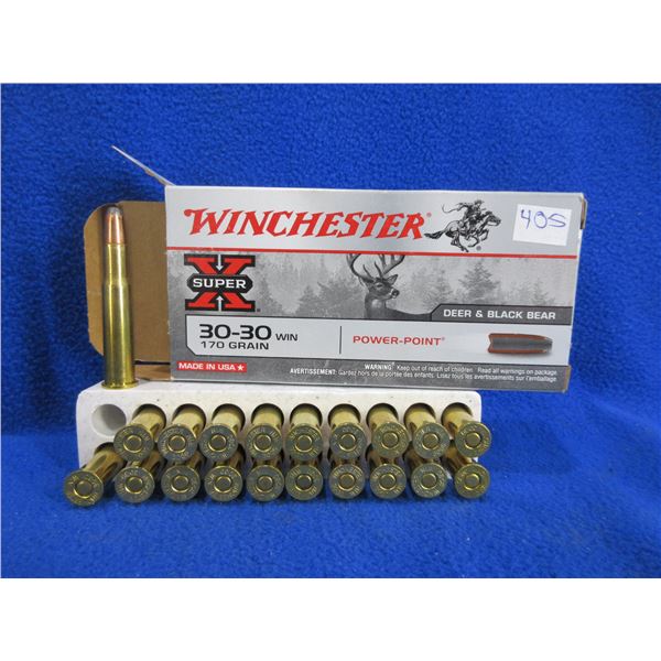30-30 Win. 170gr PP Winchester (Pick Up or Ship by UPS Only)