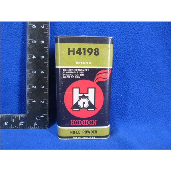 Vintage Hodgdon H4198 Rifle Powder (Pick Up or Ship by UPS Only)