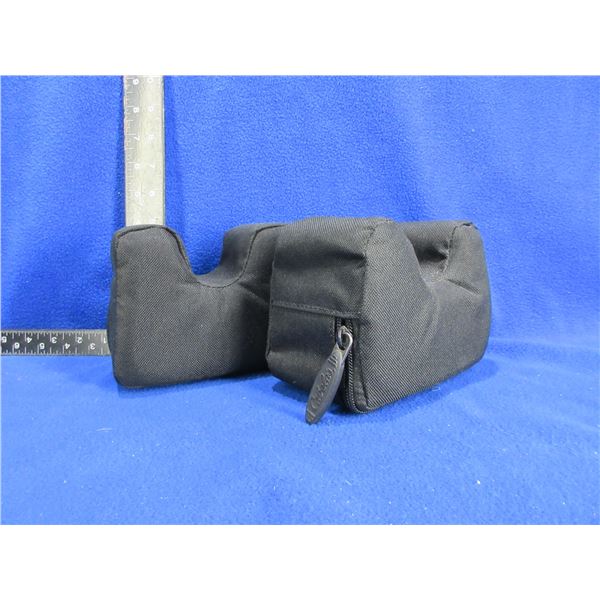 2 Cabela's Shooting Bags with Foam Insert and Velcro on Bottom