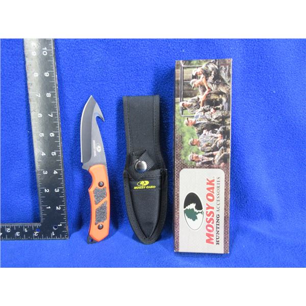 NEW - Mossy Oak RUKO105BZ-MO-X Fixed Blade Gut Hook Knife
