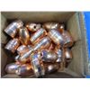 Image 1 : .358" Copper Plated HP Bullets - Box of 77
