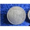 Image 5 : 2 Canadian 25 Cent Coins - .800 Silver - 1929, 1936